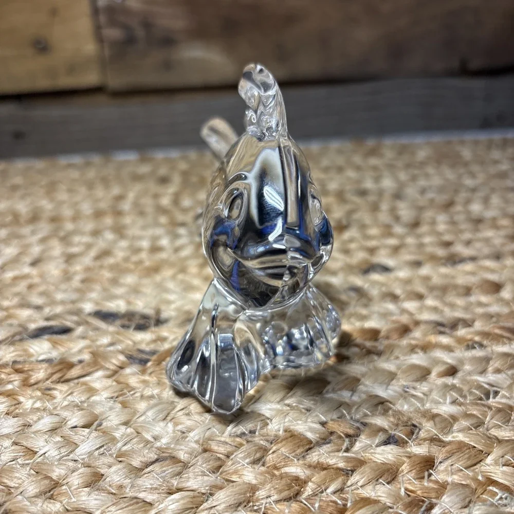 Princess House Pets 24% Lead Crystal Goldfish Figurine Germany